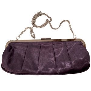 ALDO Elegant Purple Clutch/Shoulder Bag